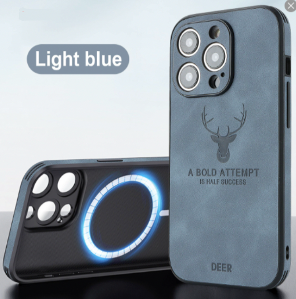 Housse iPhone en cuir de cerf de luxe - Veltro