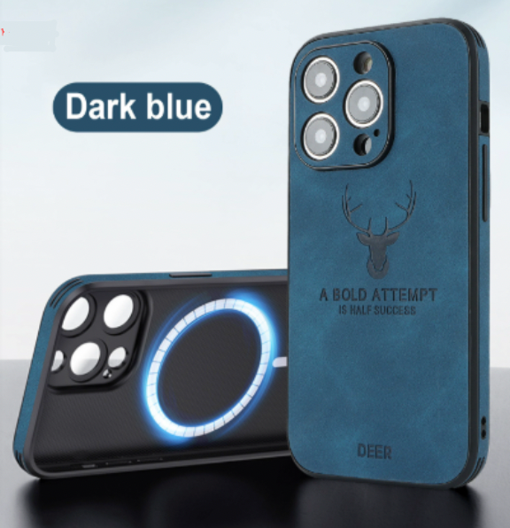 Housse iPhone en cuir de cerf de luxe - Veltro