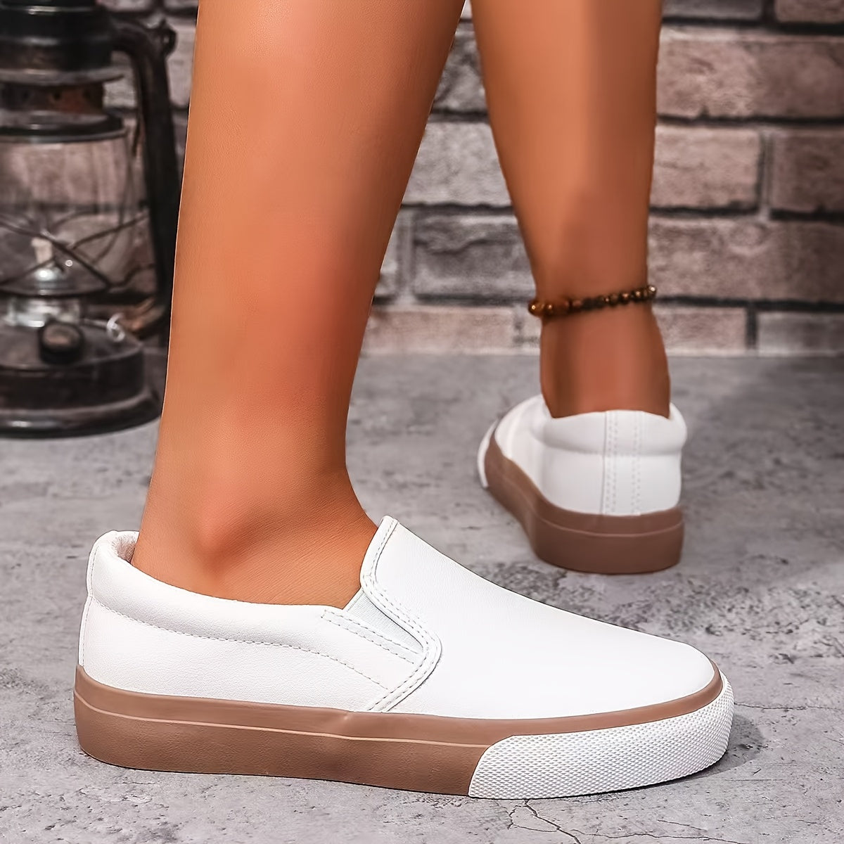 Élodie - Baskets slip-on confortables et élégantes