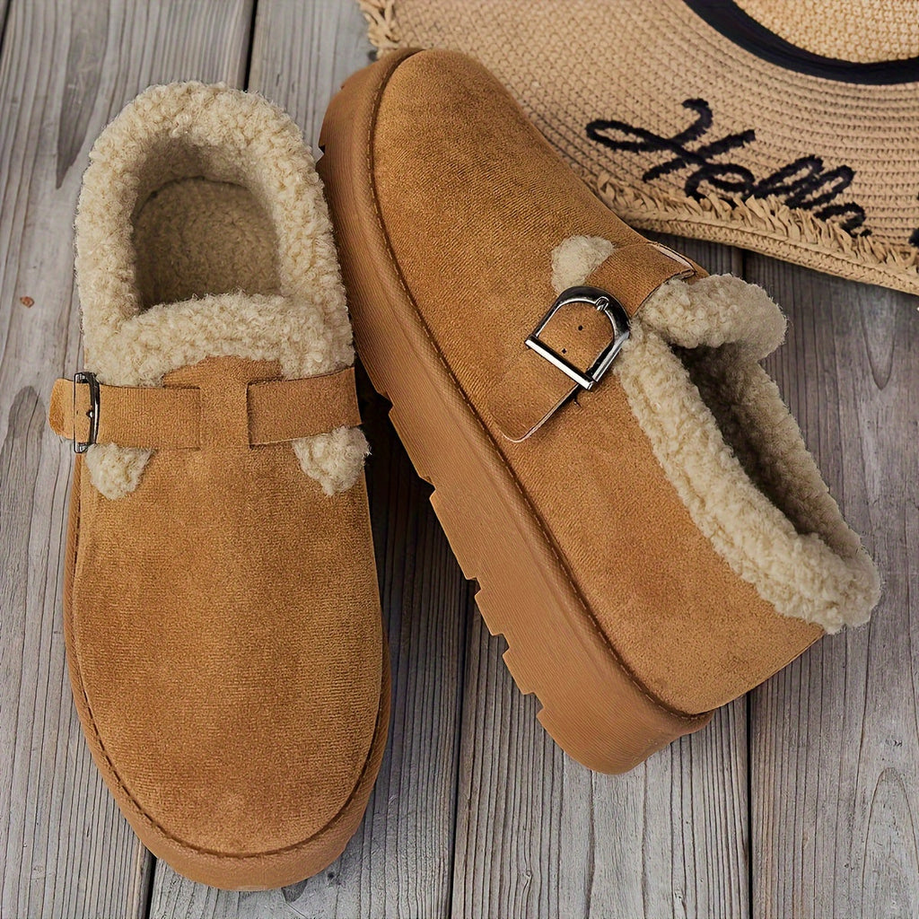 Lina - Bottines d’hiver douillettes à soutien ergonomique