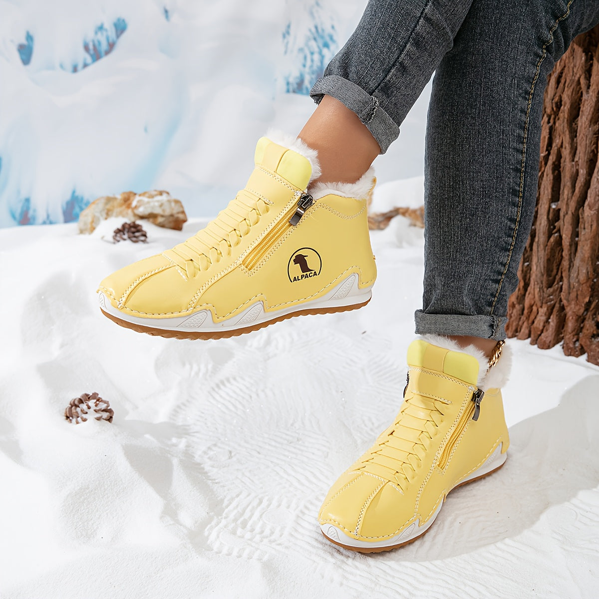 Léa - Bottines confort d’hiver à soutien ergonomique