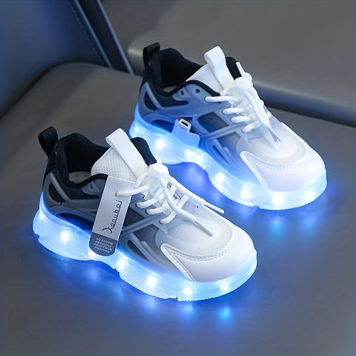 Baskets Lumineuses pour Enfants – Colorées, Éclairage LED pour un Look Ludique