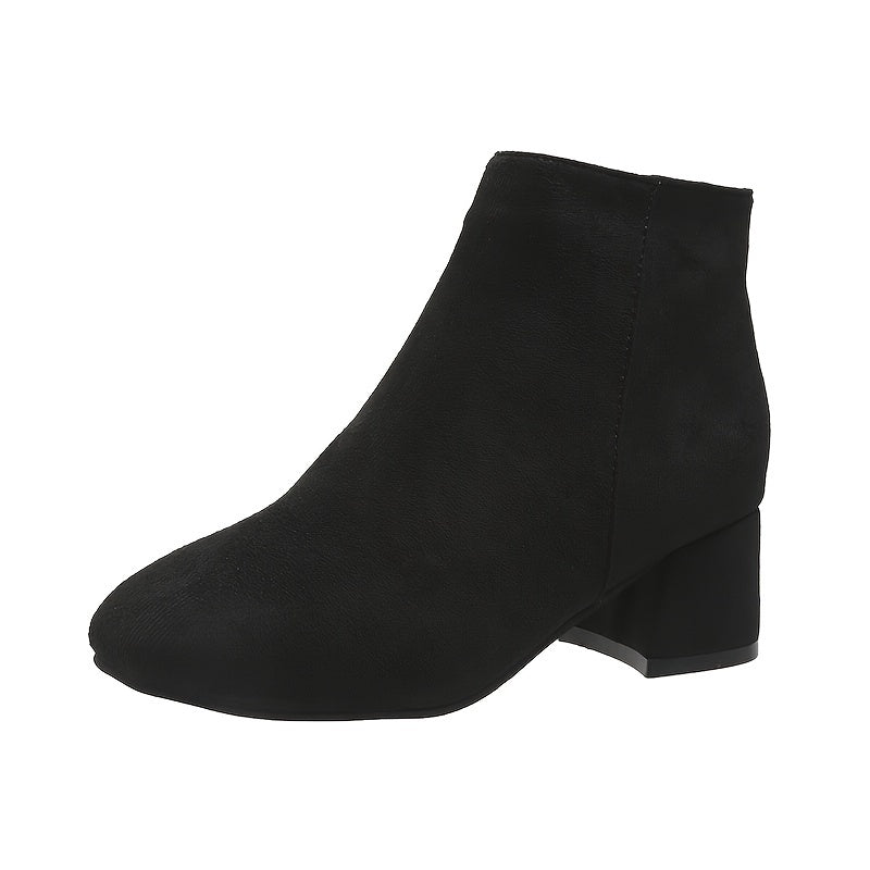 Colette – Bottines confortables à talon carré