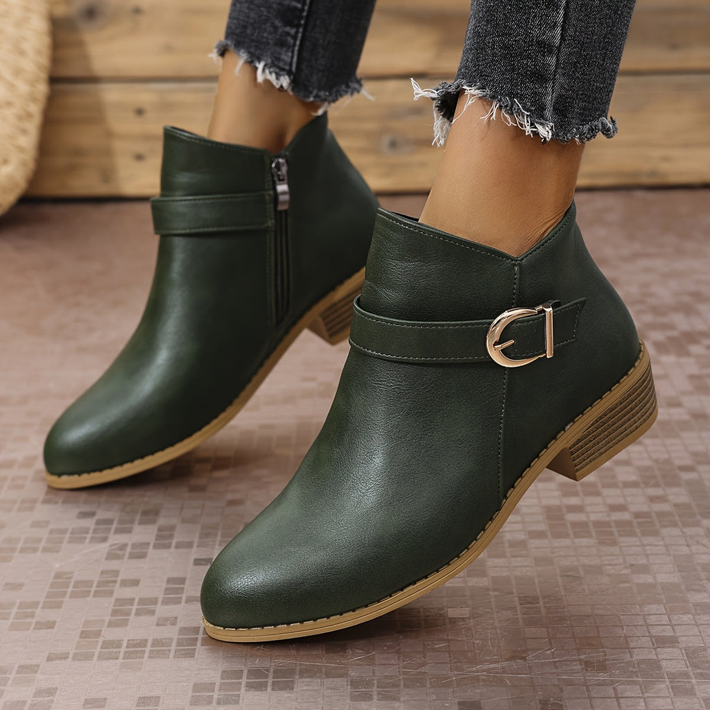 Amélina – Bottines confortables à boucle pour pieds sensibles