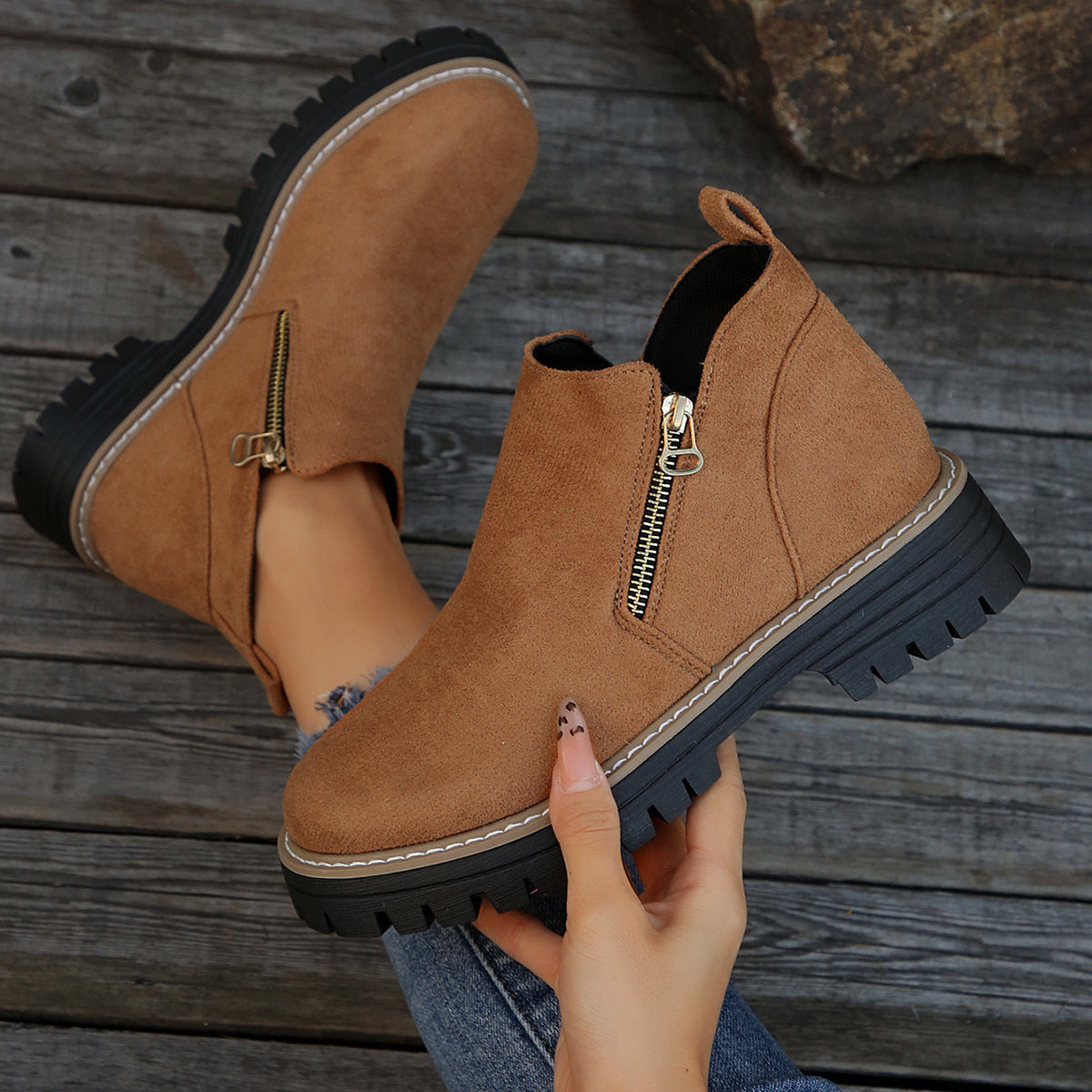 Amaya - Bottines à confort quotidien