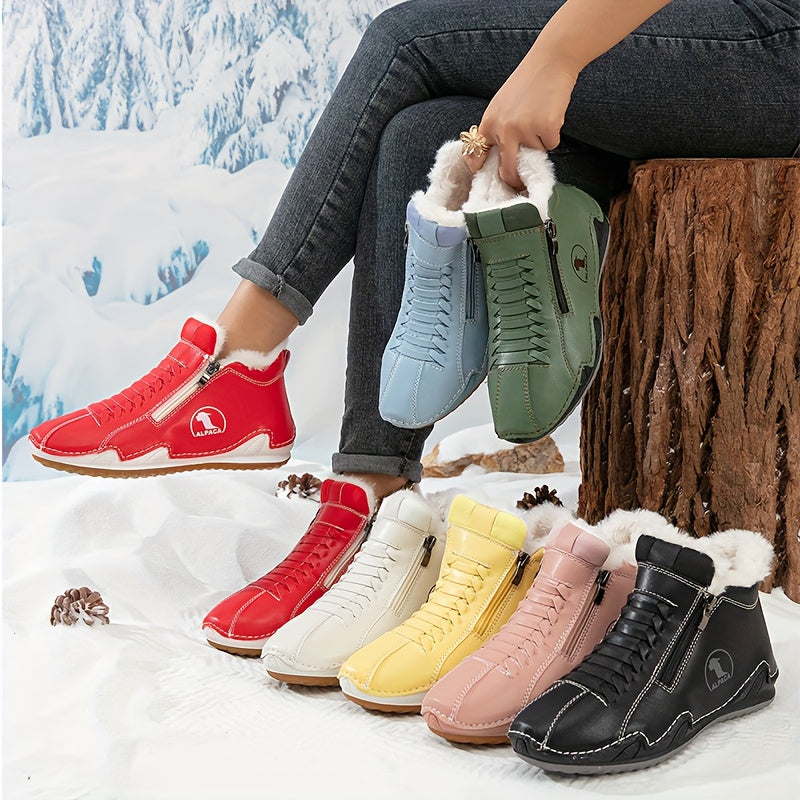 Léa - Bottines confort d’hiver à soutien ergonomique