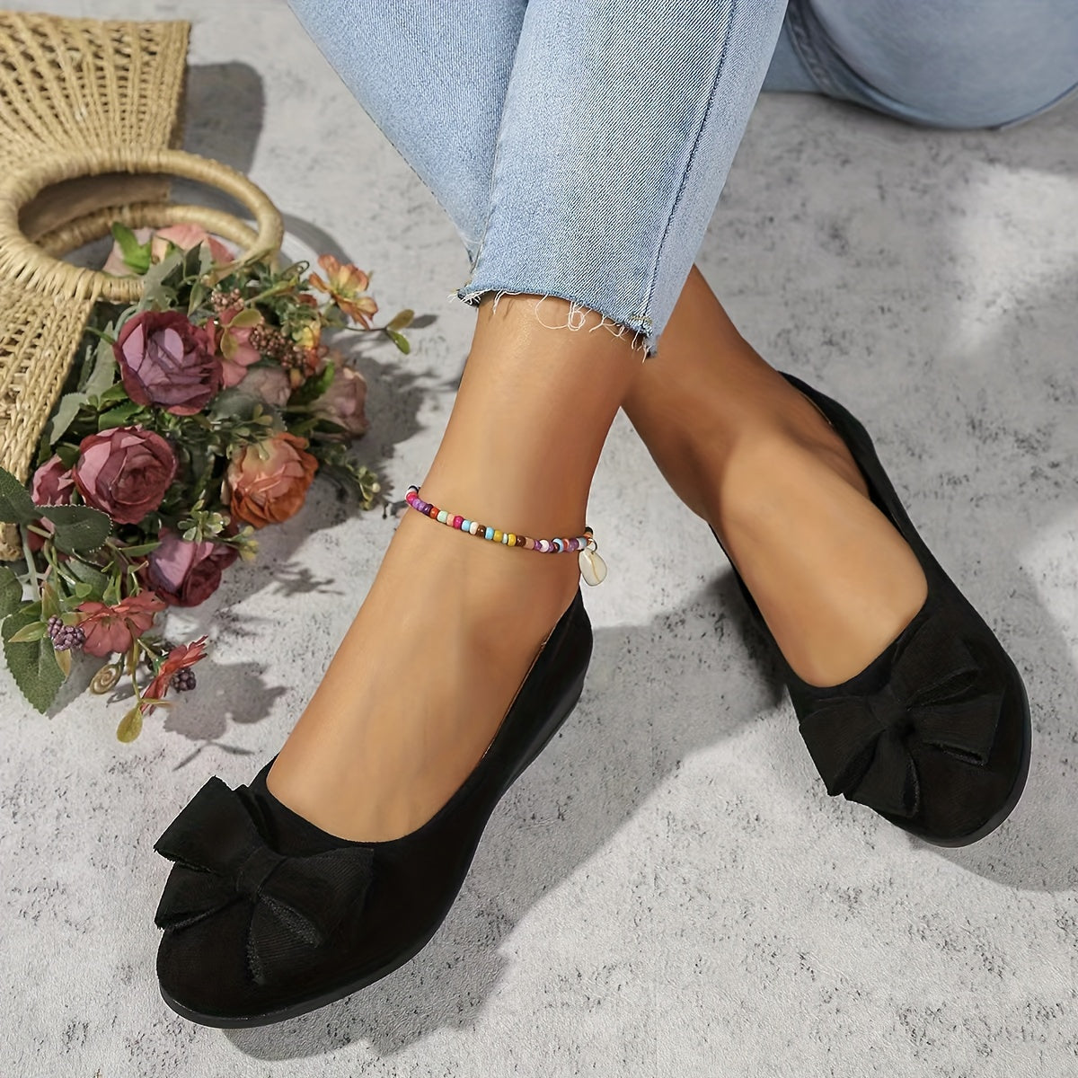 Camélia – Ballerines de confort avec soutien raffiné