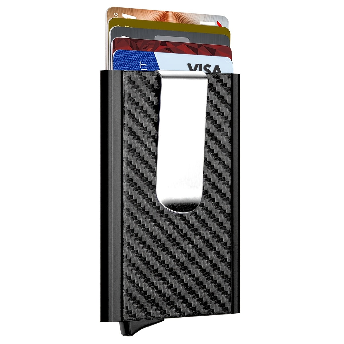 Porte-cartes RFID Bloquant – Distribution Automatique et Grande Capacité pour le Rangement Sûr des Cartes