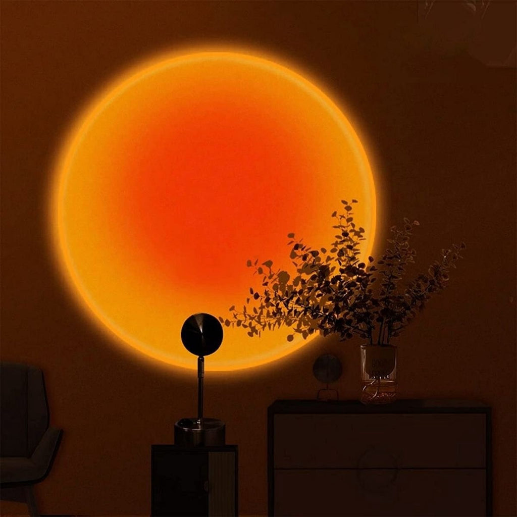 Ambiance coucher de soleil Tafellamp | Eclairage LED chaleureux pour une pièce d'ambiance
