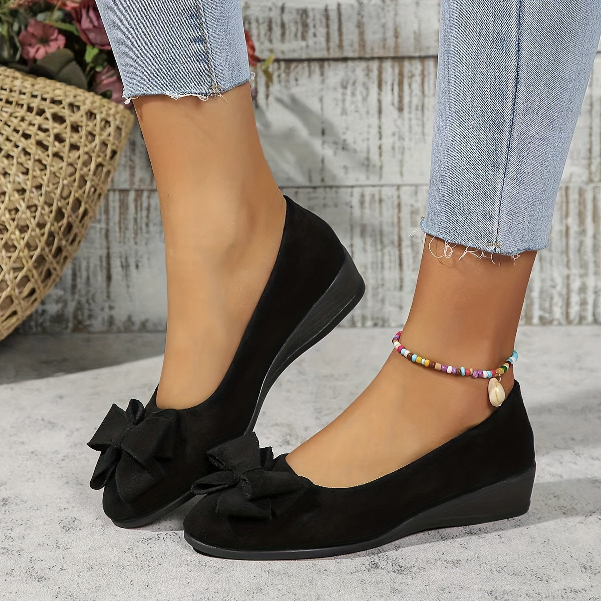 Camélia - Ballerines de confort avec soutien raffiné