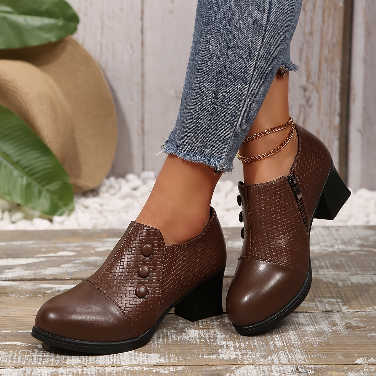 Francine – Talon stable et confort durable