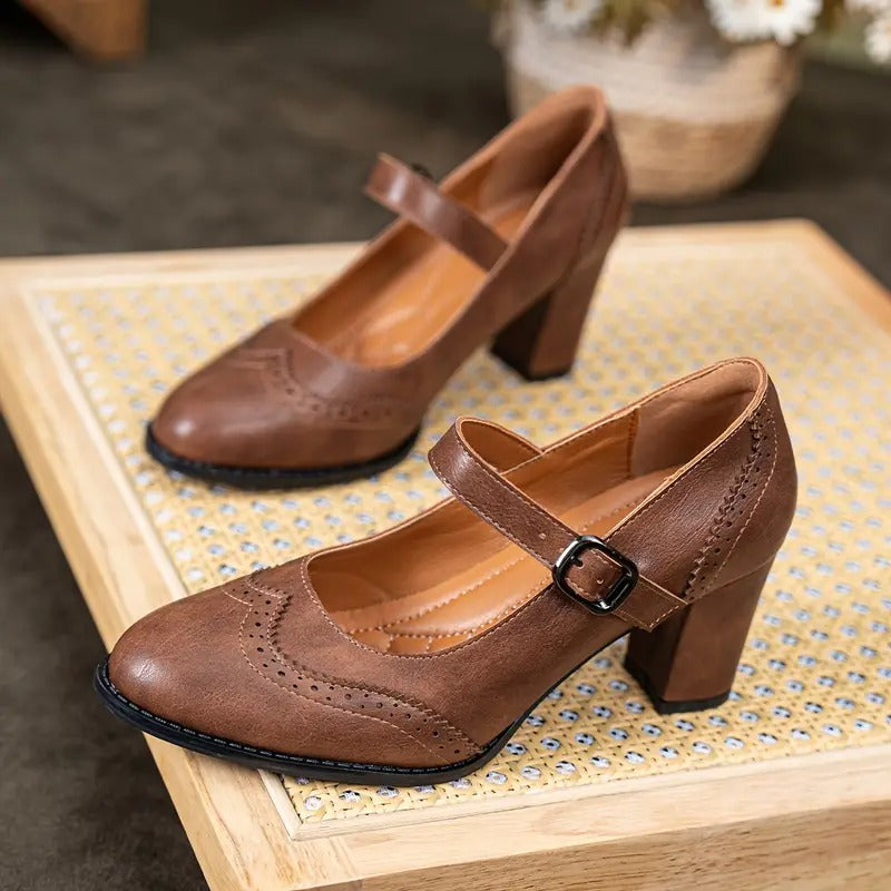 Aïda – L’élégance vintage qui prend soin de vos pieds