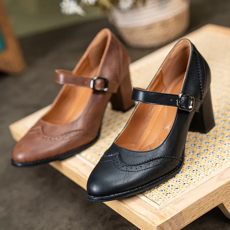 Aïda – L’élégance vintage qui prend soin de vos pieds