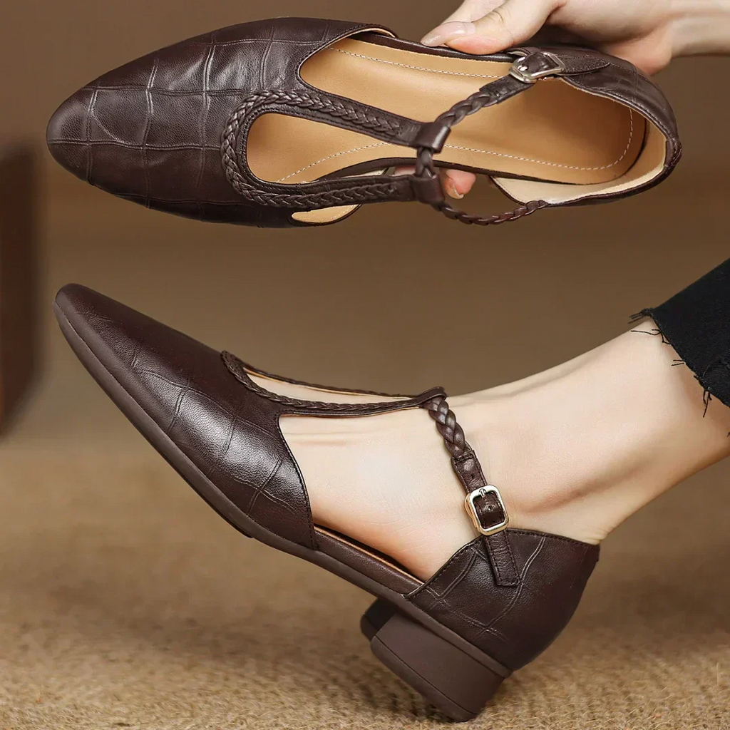 Elena – Chaussures en cuir à confort supérieur ⏐ Édition Premium
