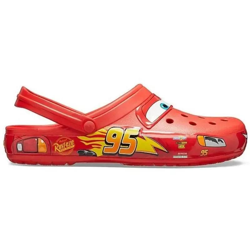 Crocs pour enfants avec design Cars - Antidérapant et Confort