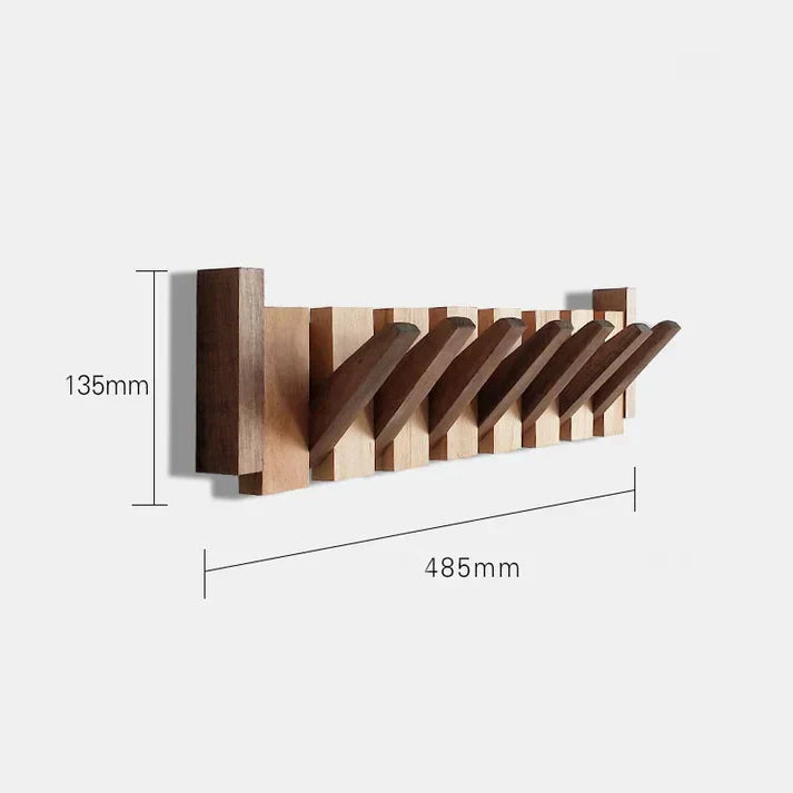 Porte-manteau | Design en forme de piano | Bois de haute qualité