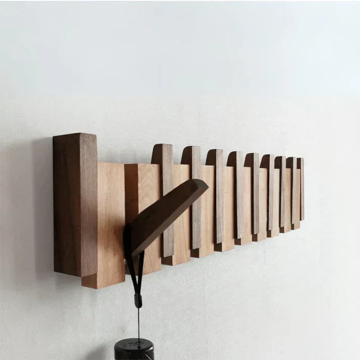 Porte-manteau | Design en forme de piano | Bois de haute qualité