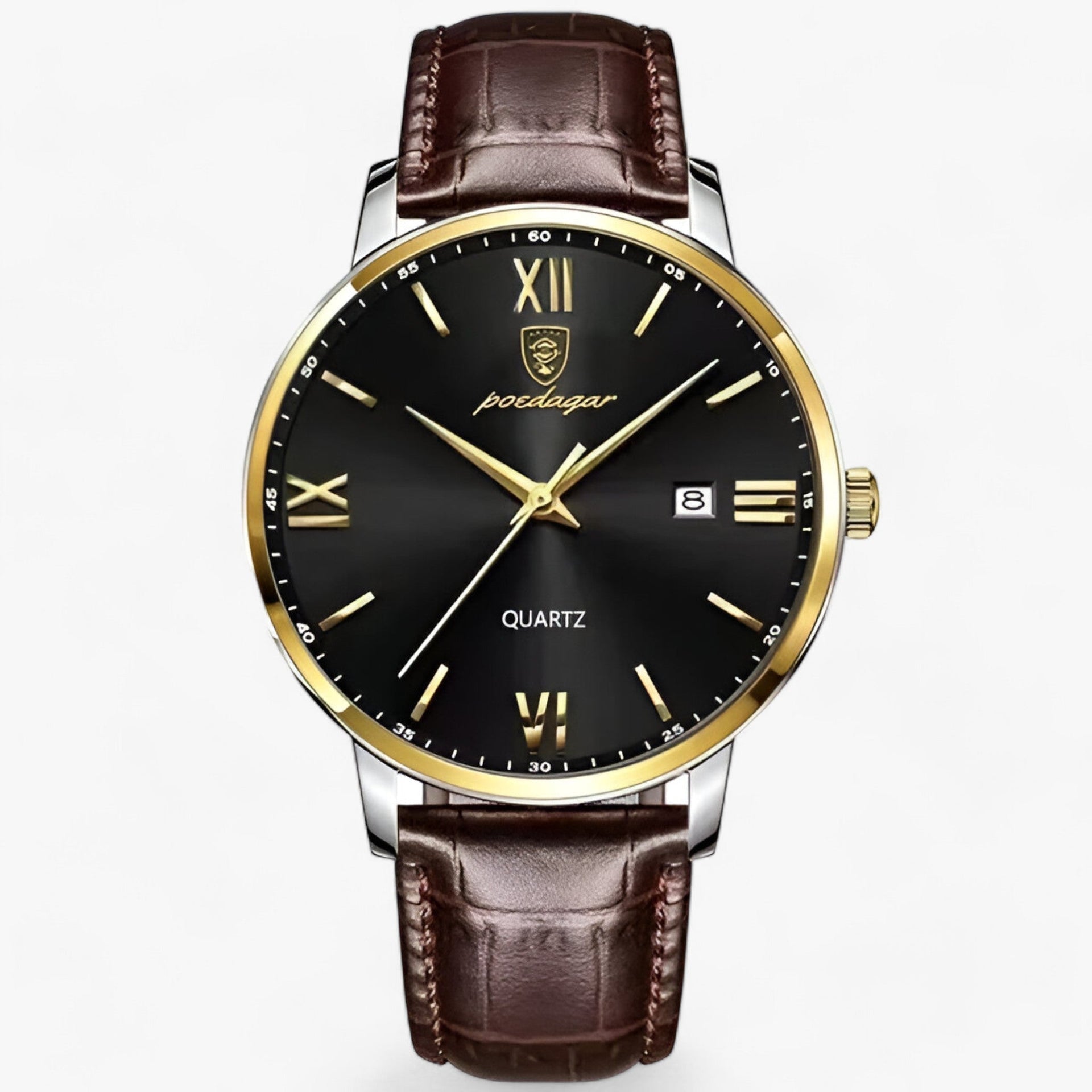 Montre de Luxe pour Homme avec Bracelet en Cuir – Adrien