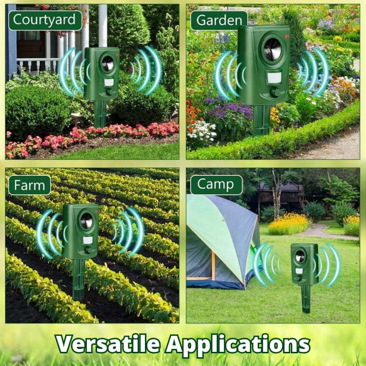 Répulseur Ultrasonique Intelligent pour Chats