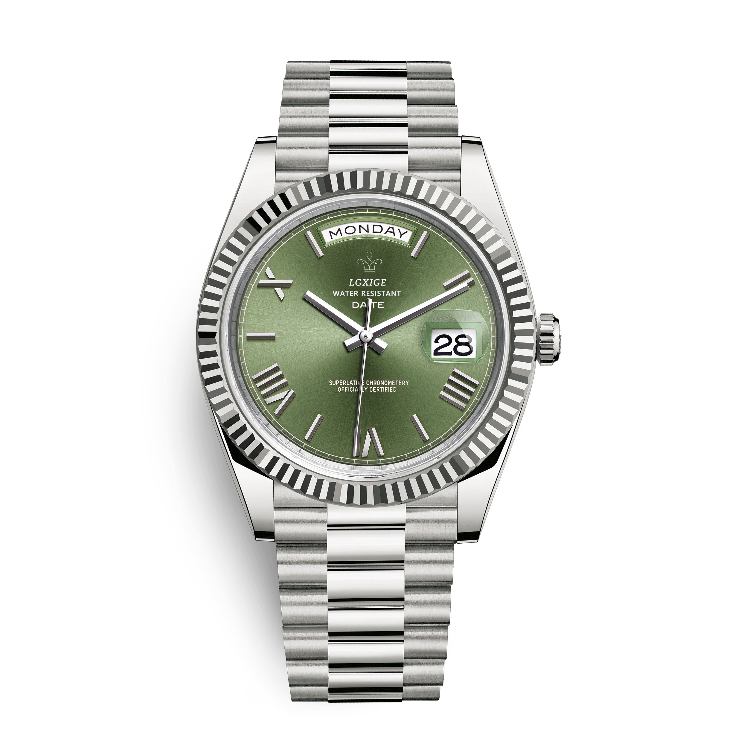 Montre Automatique Premium avec Fonction Jour et Date – Solan