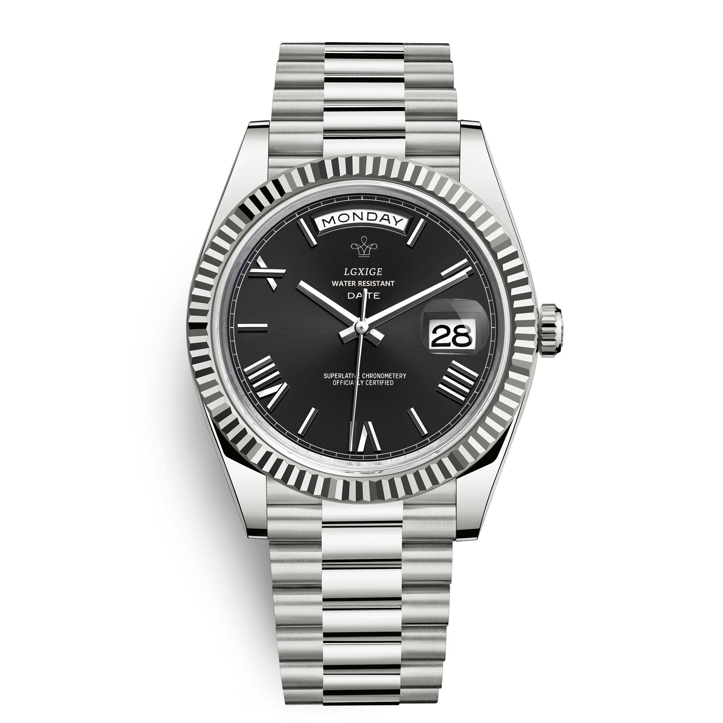 Montre Automatique Premium avec Fonction Jour et Date – Solan