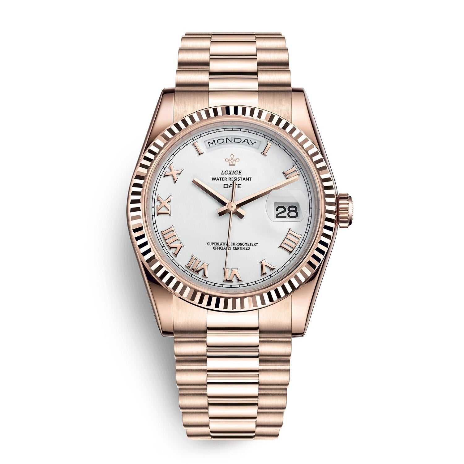 Montre Automatique Premium avec Fonction Jour et Date – Solan