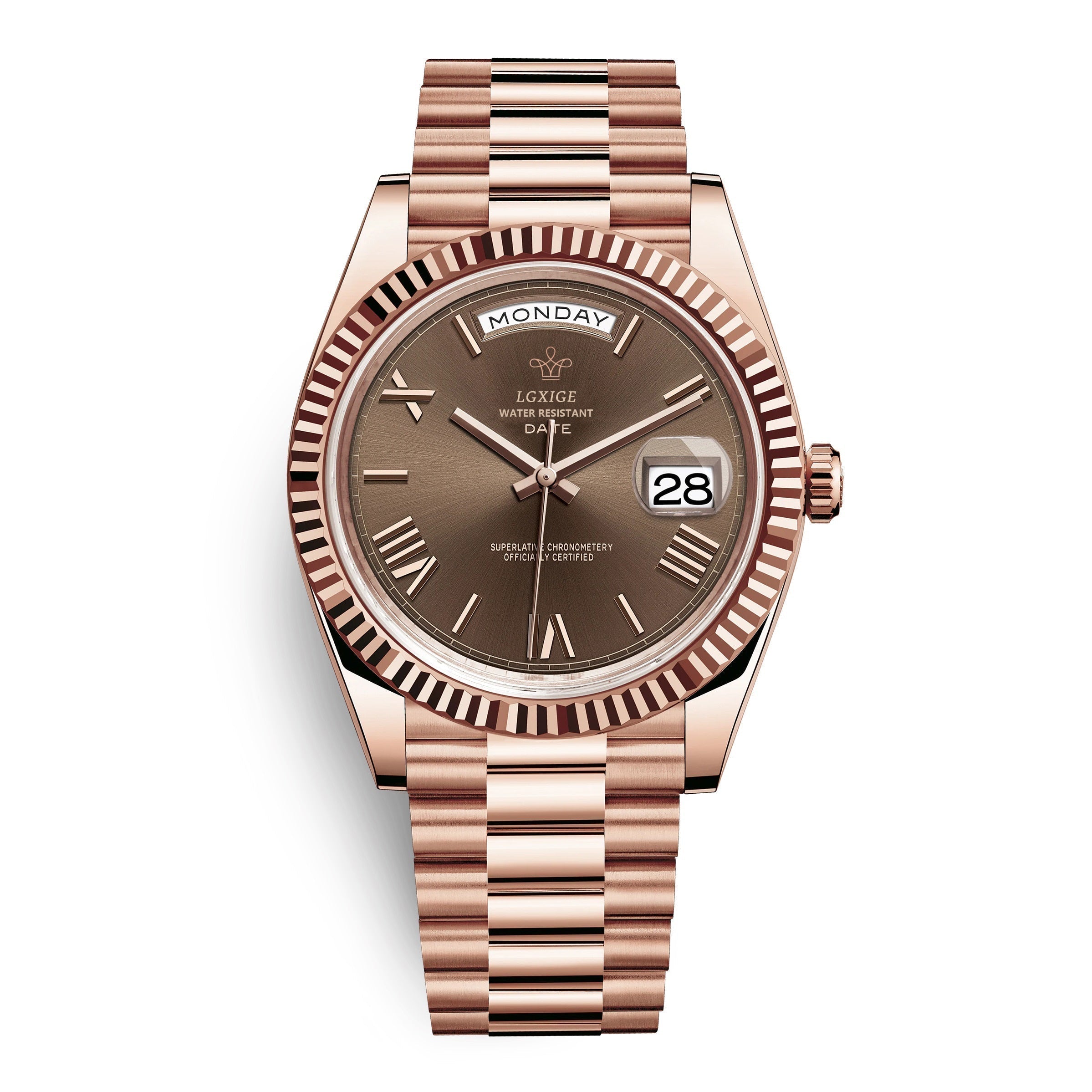 Montre Automatique Premium avec Fonction Jour et Date – Solan